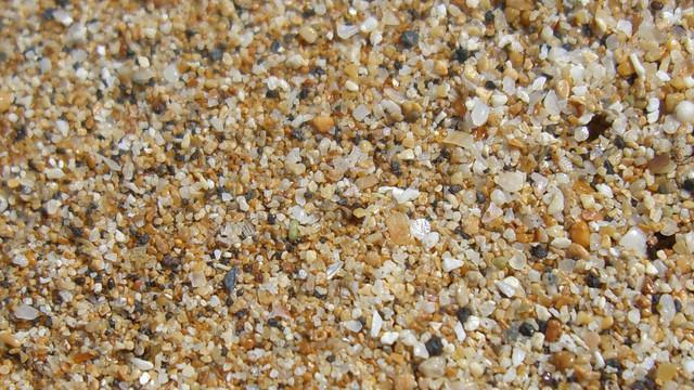 Sand. Enhetsstorlek och fraktion