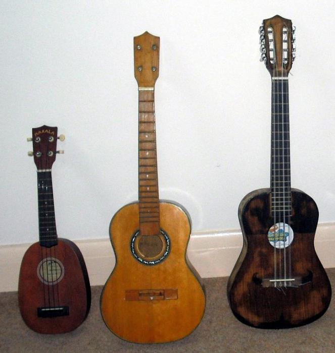 Detaljer om hur man justerar ukulele
