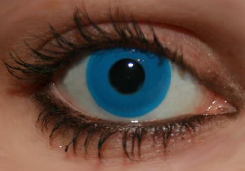 Varför behöver jag blå linser för bruna ögon?