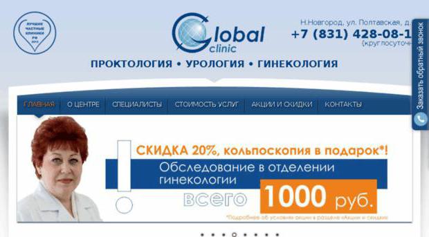 globala kliniker i Nizhny Novgorod